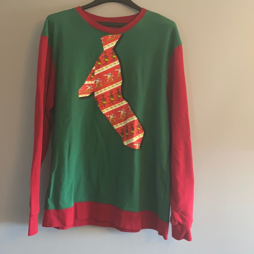 Ugly Christmas Fleece summer Santa